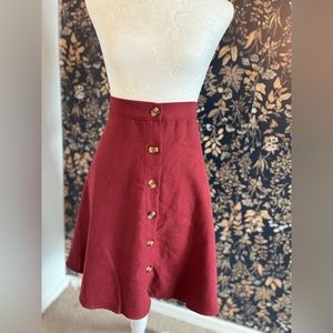 A-line Mini Skirt